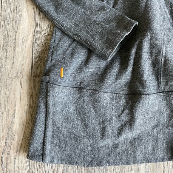 Lucy Charcoal Cozy Long Sleeve Cardigan, size small - Picture 6 of 9